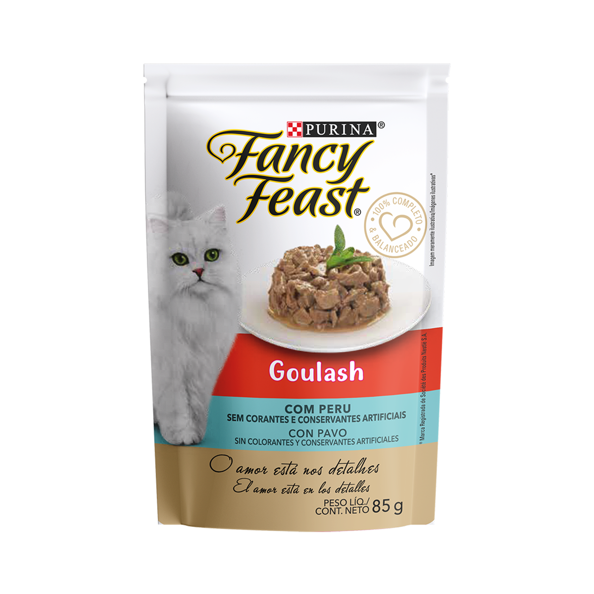Fancy Feast® Purée Kiss™ con filete de pollo Fancy Feast